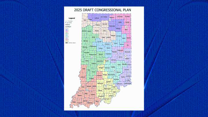 Indiana House releases proposed redistricting map
