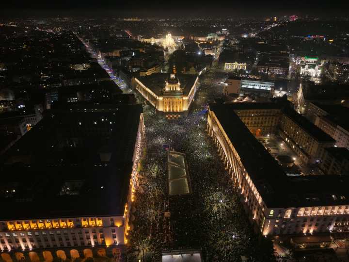 Tens of thousands join anti-government protests across Bulgaria