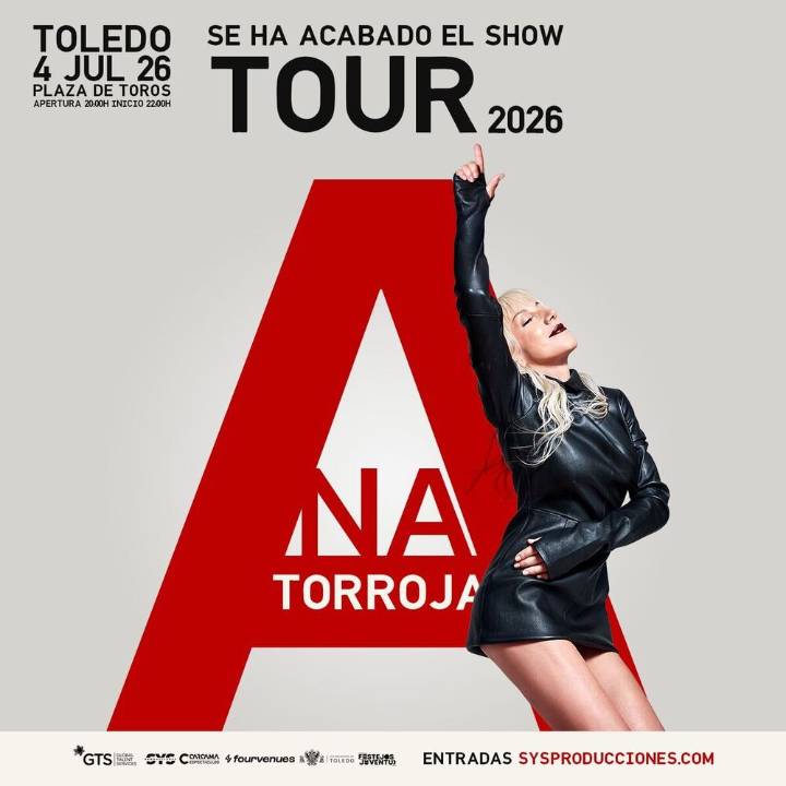Ana Torroja actuará en la plaza de toros de Toledo