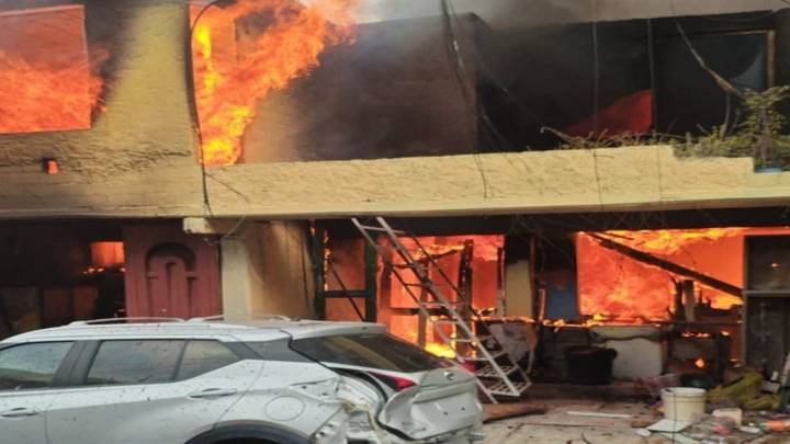 Incendio en vivienda de Iztapalapa: una fallecida y un herido