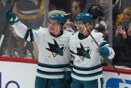 Deadspin | NHL roundup: Sharks stun Penguins with huge comeback