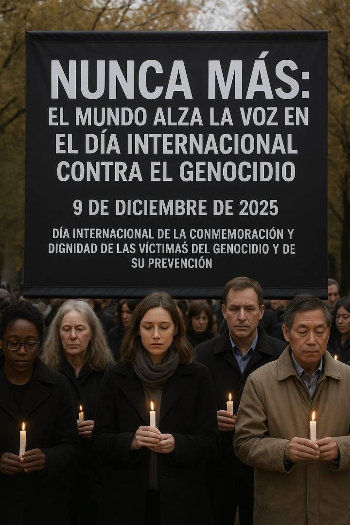 Nunca Más: El Mundo Alza la Voz en el Día Internacional contra el Genocidio