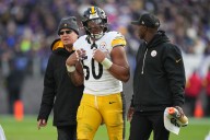 Pittsburgh Steelers suffer five injuries against Ravens, including star tight end