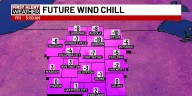 First Alert Forecast: Temperatures continue to drop, subzero wind chills expected