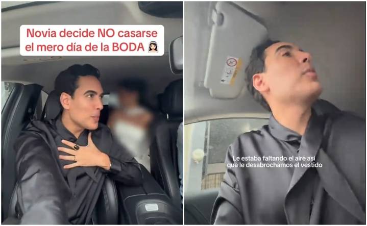 VIDEO: Influencer capta el instante en que una novia se arrepiente de casarse a pocos minutos de la ceremonia