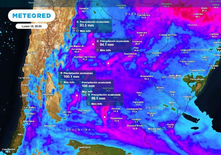 Calor intenso, alertas por tormentas y vientos: te contamos cuándo y dónde se manifestarán estos eventos en Argentina