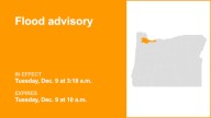 Flood advisory affecting Multnomah and Washington counties until Tuesday morning triggered by persistent rain