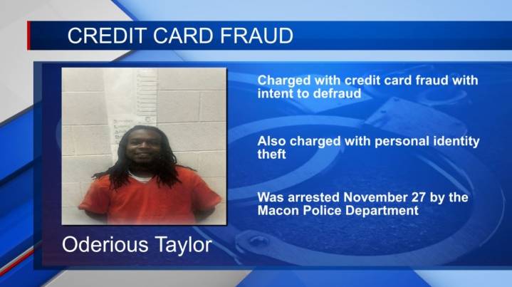 Man arrested in connection with card fraud/identity theft in Macon