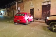 Accidente en Dzitbalché: conductor huye y deja vehículo atravesado en la avenida