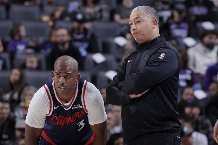 Tyronn Lue rebukes report he was not speaking with Chris Paul: ‘We were talking’