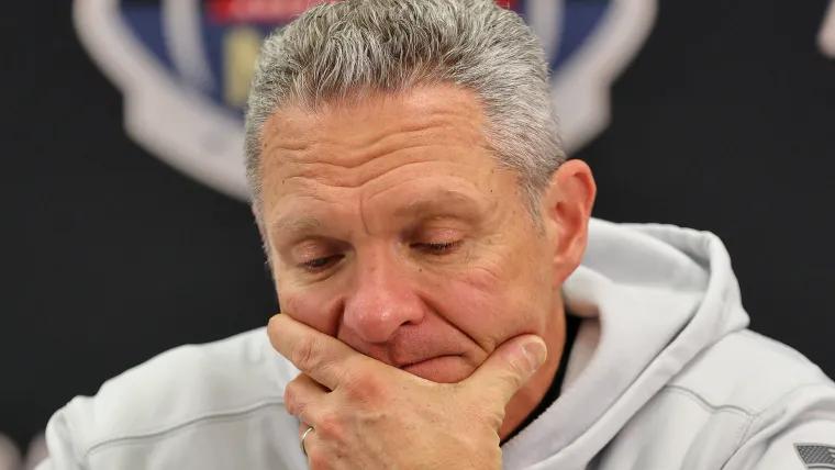 Jeff Monken struggles to put words to Army’s heartbreaking loss to Navy