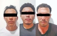 Detienen a tres hombres por robo en mar abierto