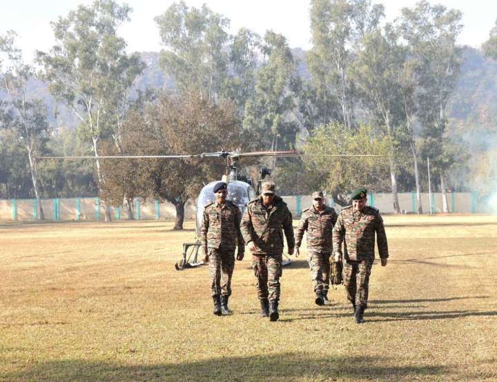 White Knight Corps GOC reviews air defence operational readiness in Jammu