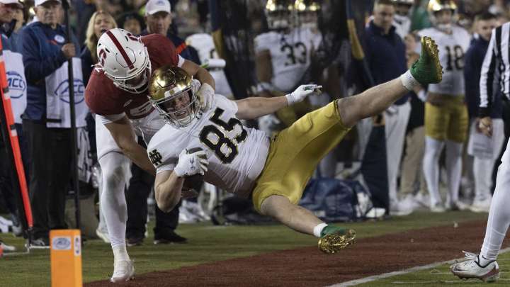 Notre Dame football is actually going bowling… sort of