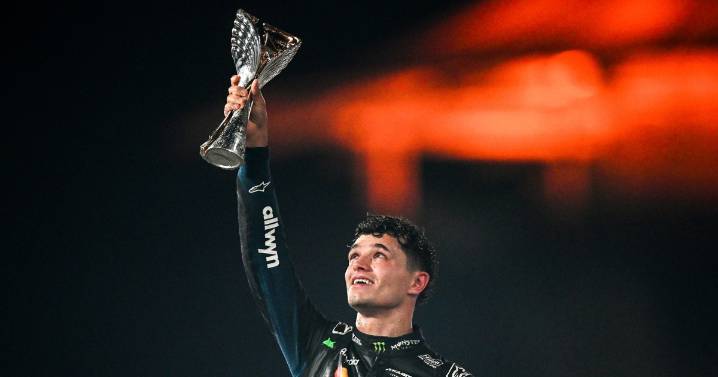 Lando Norris wins Formula 1 world championship in the final race of 2025