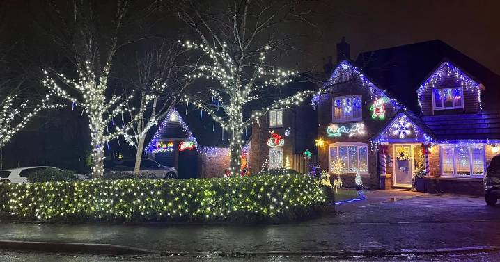 Rochdale Christmas lights fundraiser returns for fifth year as residential street transforms into festive haven
