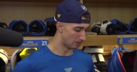 Logan Mailloux: Blues 'played for the guy next to us' vs. Chicago