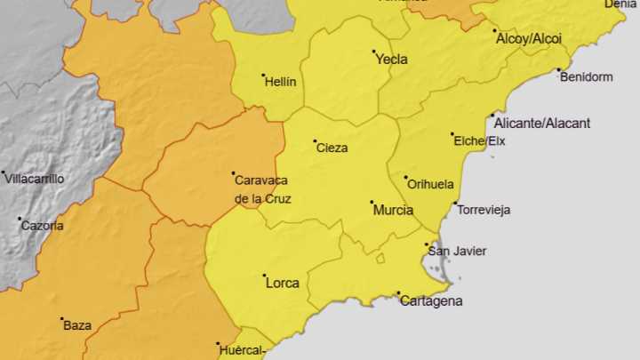Aviso naranja por lluvias y tormentas en el Noroeste y amarillo en el resto mañana