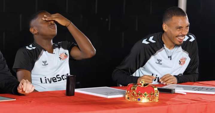 Sunderland players howl with laughter as Alexander Isak brutally savaged by fan