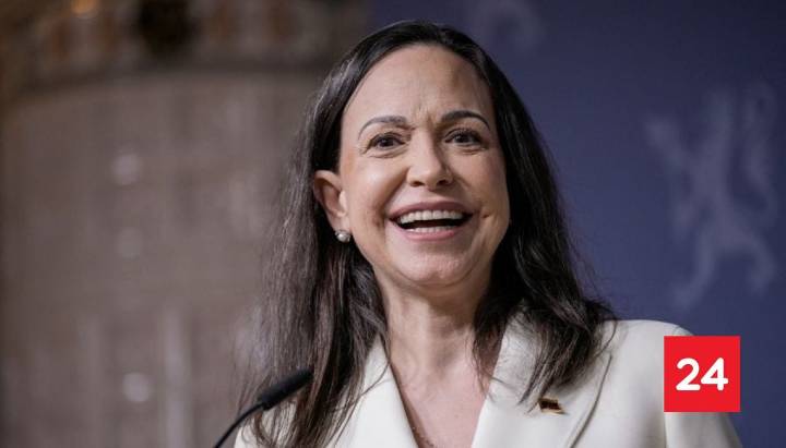 El primer discurso de María Corina Machado en Oslo: "Venezuela fue invadida"