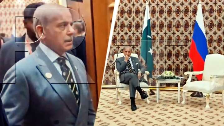 Video: Impatient Pak PM gatecrashes Putin-Erdogan huddle after 40