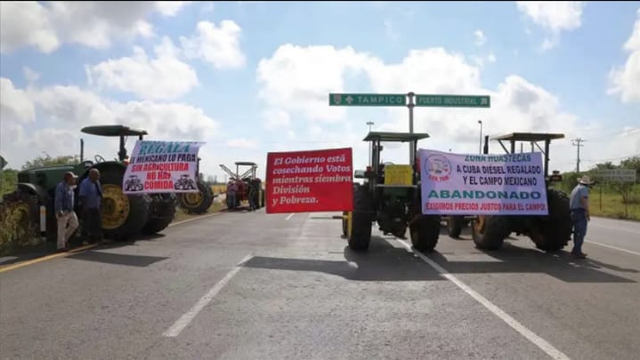 Productores de Altamira dicen no Bloqueos, van al dialogo nacional