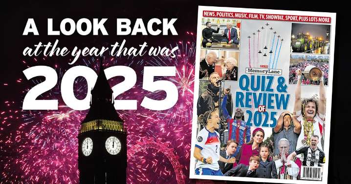 2025: A year to remember - Relive the Headlines with Memory Lanes’ Quiz and Review