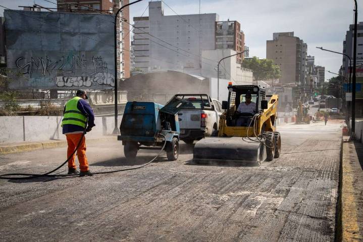 Avanza la reconstrucción del Puente 14 de Agosto de Quilmes