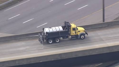 NCDOT, local crews pretreat roads ahead of Friday's winter storm