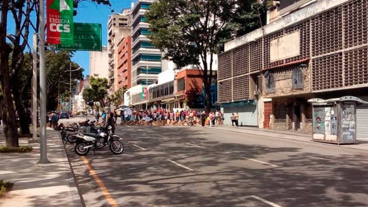Cierre de vías en Caracas por movilización en conmemoración de la Batalla de Santa Inés