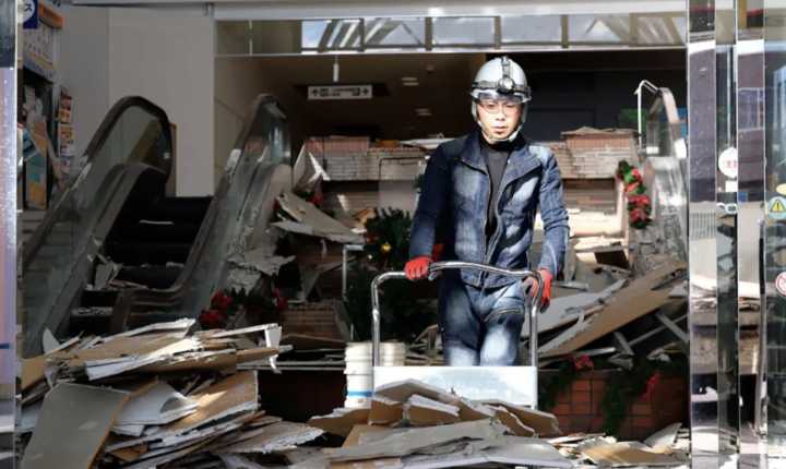 Terremoto en Japón deja saldo de al menos 30 heridos