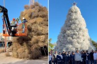 Christmas in this Arizona town comes with tumbleweeds