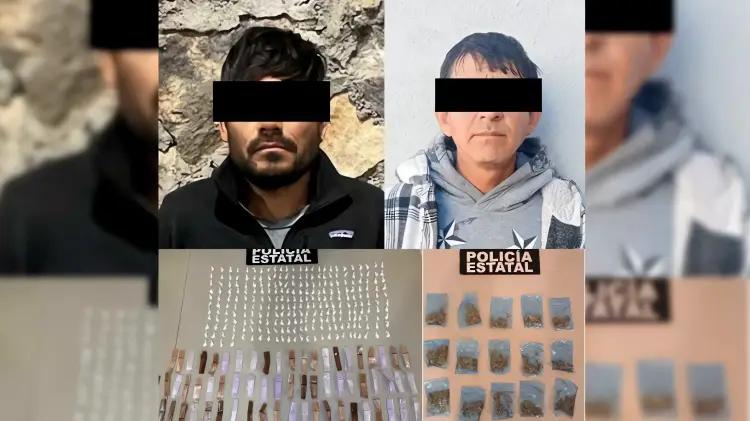 Aseguran más de 300 envoltorios de droga en operativos de la PESP en Nogales