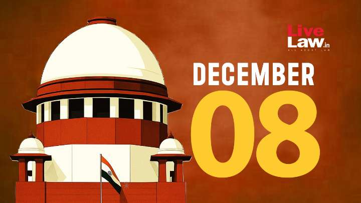 Supreme Court Daily Round-Up : December 8, 2025