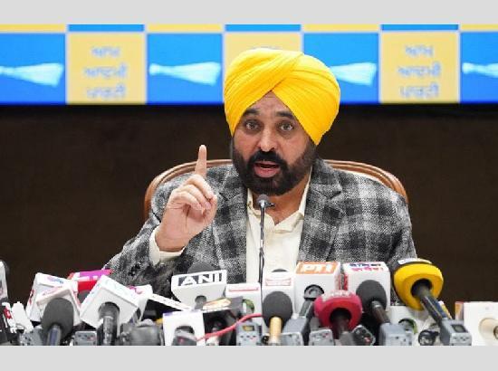 Channi’s ballot allegations signal Congress defeat in rural polls: CM Mann