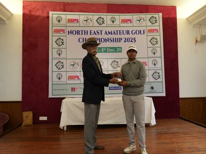 Chaitanya Pandey wins IGU North East Amateur in Jorhat