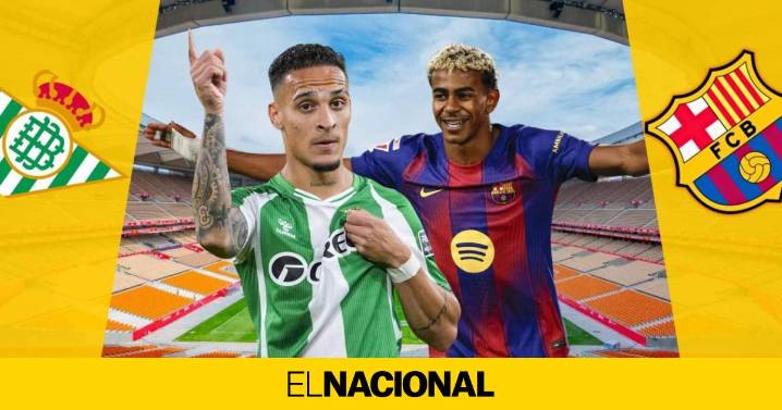 Betis - Barça: horario y dónde ver por TV el partido de la 15ª jornada de LaLiga EA Sports