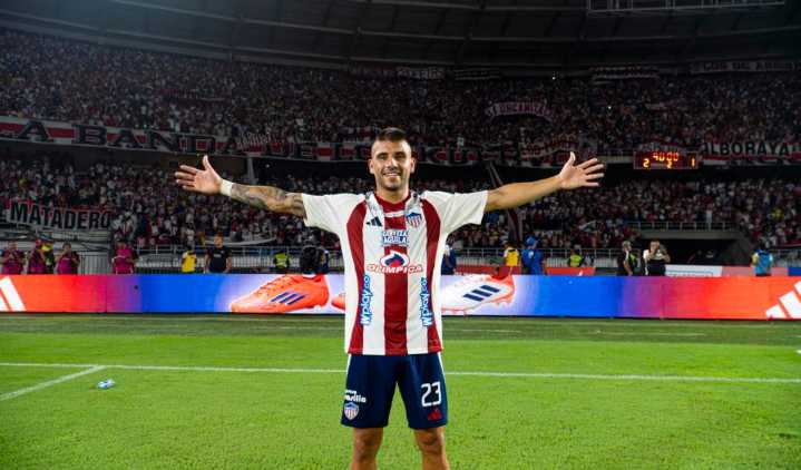 El "Titi" Rodríguez y la increíble estadística tras su gol con Junior