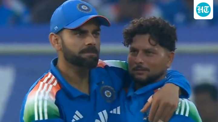 Virat Kohli's ‘slow dance’ with Kuldeep Yadav steals show