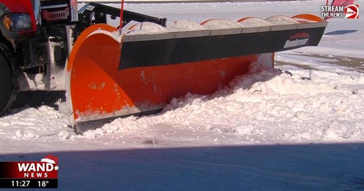 More snow expected as Decatur cleans up from weekend winter blast