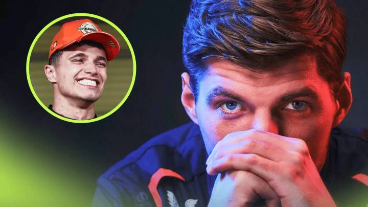 Max Verstappen sends message to Lando Norris and McLaren as F1 trophy handed over