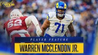 Feature: Warren McClendon Jr. has become one of the league's top offensive tackles statistically in Rob Havenstein's absence