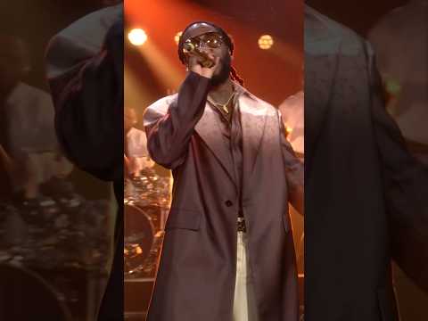 #BurnaBoy performs "Update"! #FallonTonight