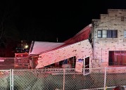 Downtown building partially collapses