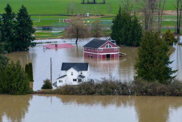 Washington state faces historic floods that have washed away homes and stranded families
