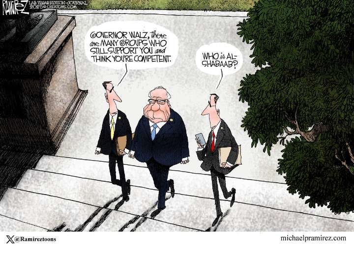 CARTOON: Minnesota scandal | Michael Ramirez