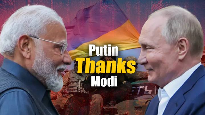 Putin Thanks PM Modi For Making Efforts To Resolve Ukraine Conflict