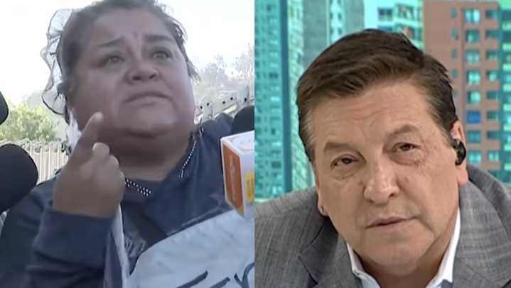 ¿Discurso armado para victimizarse?: Pobladora de toma se desahoga en vivo y JC Rodríguez cuestiona su relato
