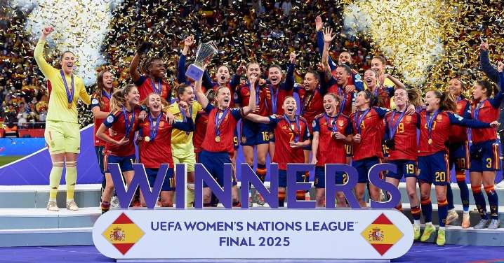 Las mejores fotos del título de España en la Liga de Naciones