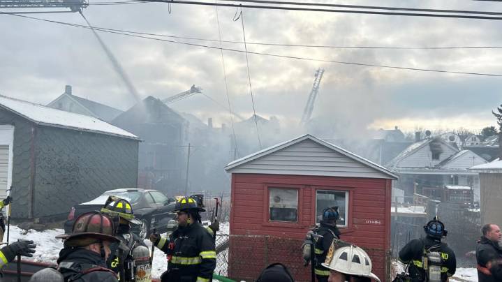 Fire burns through multiple homes in Kulpmont